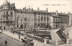 Borough - Lalande Public garden - CPA