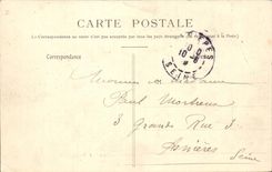 Reims - eine Ecke des Ecoe Gartens - CPA