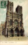 Reims CPA die Kathedrale