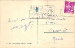 Gerardmer CPA the bridge of the fairies