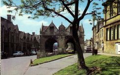 The United Kingdom CPA The market hall MODERN CARD Chipping CAmpden
