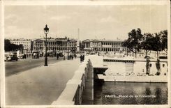 Paris CPA Place de la Concorde