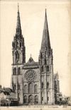 Chartres CPA the cathedral Frontage