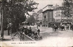 Prachtstrasse Paris-CPA und tragt Str Martin