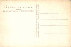 Paris CPA Jardin des Tuileries 