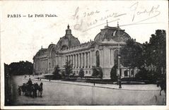 Paris - 8 - the Petit Palais - CPA
