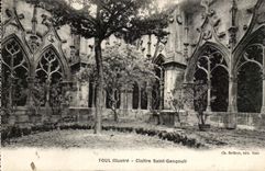 Toul - Cloister of Saint Gengoult - CPA