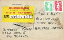 Tournus CPA Quay of north and the abbey