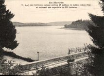 Morvan lake of Settons CPA