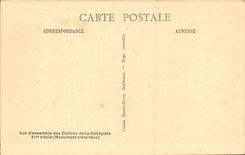 CPA Saint EMilion Overall picture of the cloisters of collegial 12th