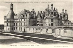 Chambord - the Castle - West coast CPA