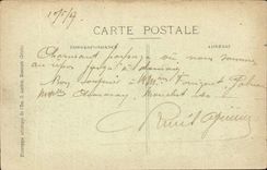 Doubs - the Church and the Castle - CPA