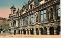 La Rochelle - Gericht des Rathauses - CPA