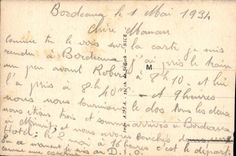 Bordeaux - the Northern Footbridge - CPA