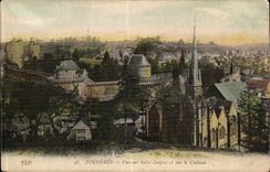 Ferns CPA Seen on Saint sulpice and the castle
