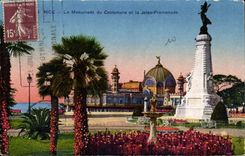 Nice - the Monument of the Centenary and the Pier Walk - CPA
