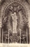 Lyon - Virgin of Sanctuary - Basilica of Our lady of Fourviere - CPA