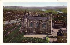 Lyon - Confluence of the Rhone and the Saone - Basilica of Notre Dame de Fourviere - CPA