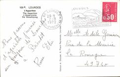 Lourdes - Appearance - sheep - CPA