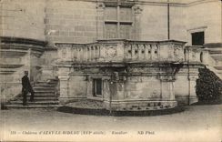 Chateau d'Azay le Rideau - XVI siecle Escalier - CPA 
