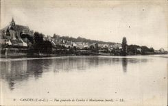 Candes - Vue Generale de Candes a Montscreau - CPA 