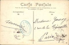 Tours - Vue a vol d'oiseau le Pont de Pierre - CPA 