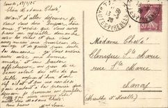 Tarbes - Duvigneau Fountain - CPA