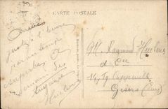 Treport - View towards Sea - CPA