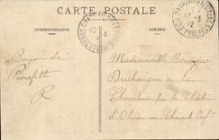 Route de Pierrefitte has Cauterets - the Tram at the exit of the Tunnel - CPA