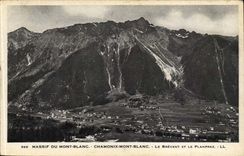 CPA Massif du Mont Blanc Chamonix Le Brevent et le Plaipraz