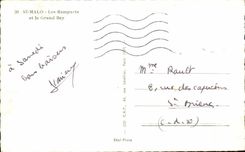 Saint Malo - Les Remparts et le Grand Bey - CPA 