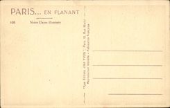 Paris 4 - en Flanant - Notre Dame Illuminee - CPA