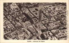 Paris 8 - District of the Opera - CPA