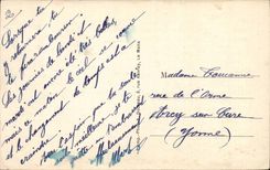 Mans - Place of the castle - Eveche - CPA