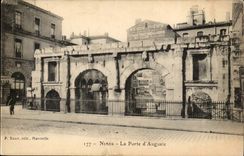 Nimes - das Gatter von Auguste - CPA