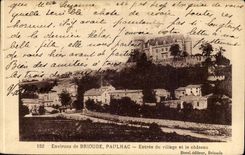 Brioude - Paulhac Surroundings - Entrance of the Village and the Castle - CPA