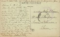 castrate - garden of Eveche draws by Lenotre - CPA