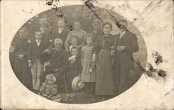 Fantasy - Women - Children - Large Familie - CPA