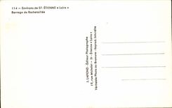 Saint Etienne - Surroundings - Dam Rochetaillee - CPA