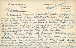 Cannes CPA the walk of the small cross