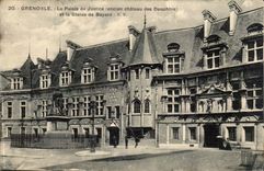 Grenoble CPA Law courts old castle of the Dolphins