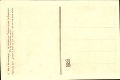 CPA Buissonnets the small garden of Therese in front of the wash-house One of its small furnace bridges