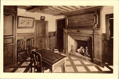 CPA Buissonnets Chimney or Sainte Therese child deposited his shoes the night