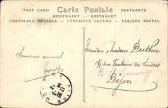 Nimes - der Garten des Brunnens - CPA