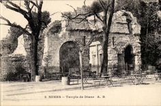 Nimes - Tempel von Diane - CPA