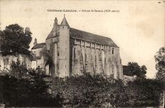 Castle Landon CPA Abbey St Severin