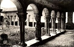 Saint Bertrand de Comminges CPA the cathedral Cloister