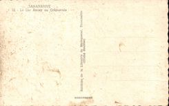 Malagasy Madagascar Tananarive CPA the lake Anosy in the twilight