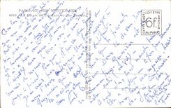 Paris CPA the palate of Chaillot seen of the gardens