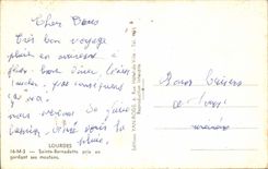 Blois CPA Fantasy Sainte Bernadette requests by keeping her sheep